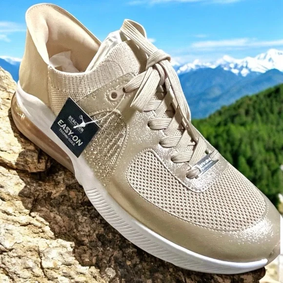 New Kenneth Cole Jenna Easy On Cream sneakers - Picture 3 of 11
